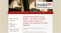 Desktop Screenshot of mobil24.co.at